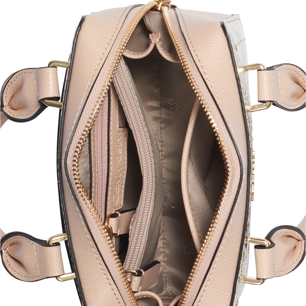 SOLD! Calvin Klein Snakeskin Mini Satchel - Picture 4 of 5